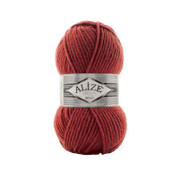 Пряжа Alize Superlana Maxi | Алізе Суперлана Максі 456 цегляний