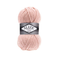 Пряжа Alize Superlana Maxi | Алізе Суперлана Максі 523 рожевий ніжний