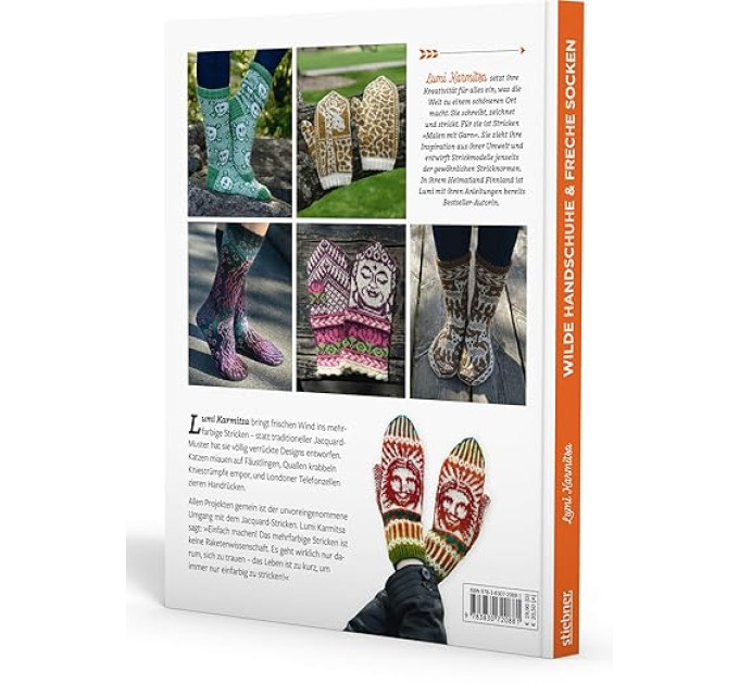Книга "Finnische Socken Stricken Fur Jede Jahreszeit" Німеччина. Видавництво Stiebner