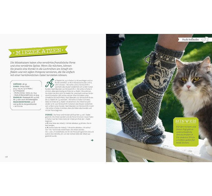 Книга "Finnische Socken Stricken Fur Jede Jahreszeit" Німеччина. Видавництво Stiebner