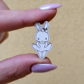 Декор із мдф зайка у спідрничці