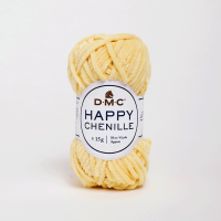 Пряжа велюрова DMC Happy Chenille 14 жовтий