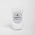 Пряжа велюрова DMC Happy Chenille (Хеппі Шиніл) 20 білий
