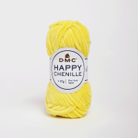 Пряжа велюрова DMC Happy Chenille 25 жовтий