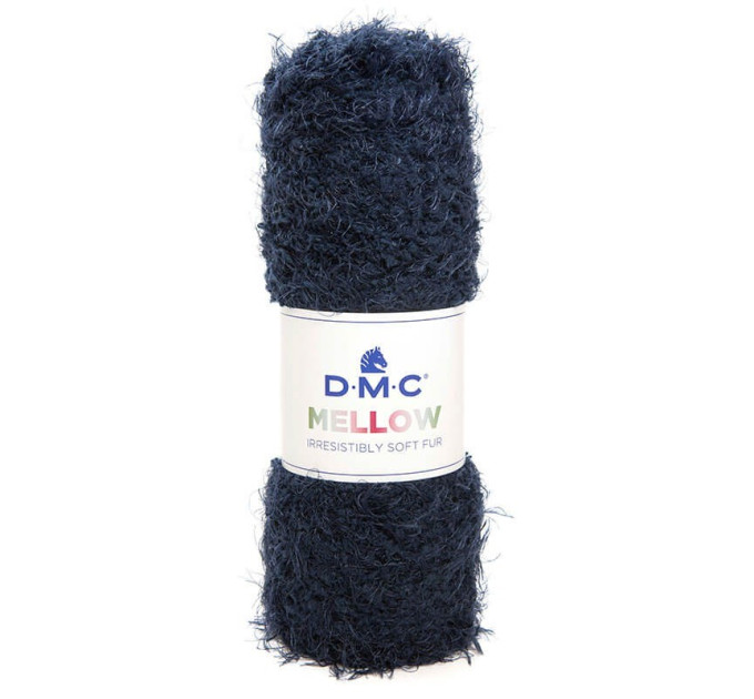 Пряжа DMC Mellow (DMC Меллоу) 010 сіро-синій