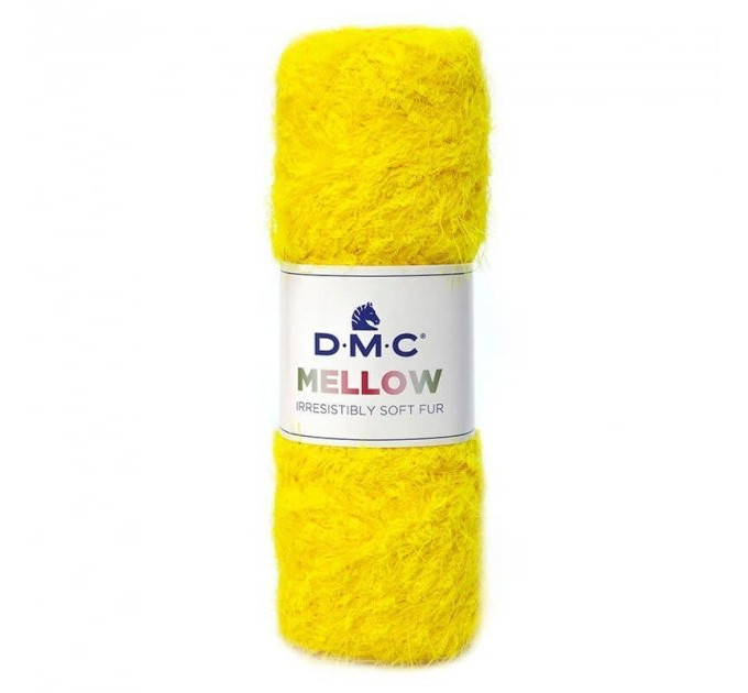 Пряжа DMC Mellow (DMC Меллоу) 019 жовтий