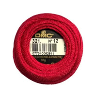 Нитки бавовняні для вишивання Dmc Pearl Cotton арт. 116/12 (дмс прел котон 12) 321