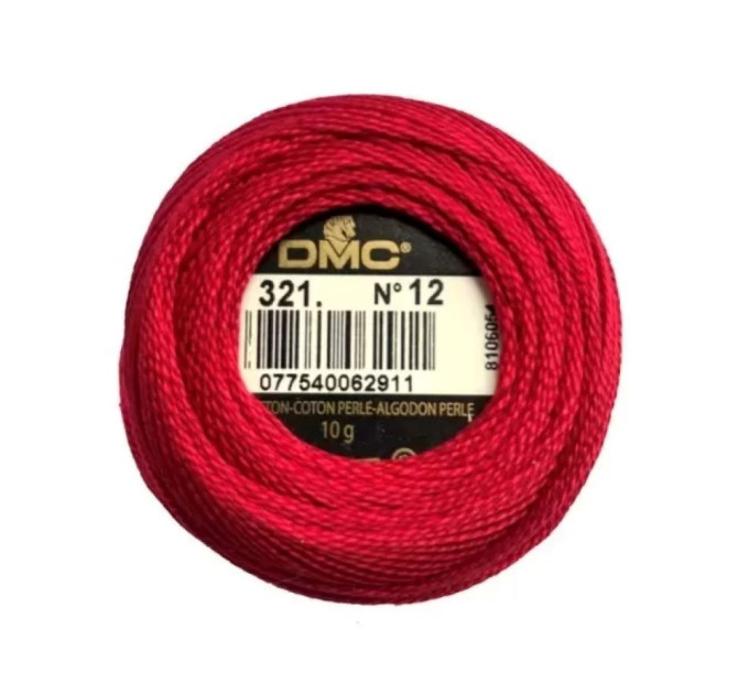 Нитки бавовняні для вишивання Dmc Pearl Cotton арт. 116/12 (дмс прел котон 12) 321