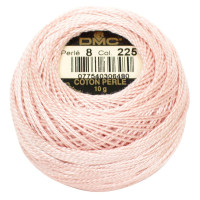 Нитки бавовняні для вишивання Dmc Pearl Cotton арт. 116/8 (дмс прел котон 8) 225