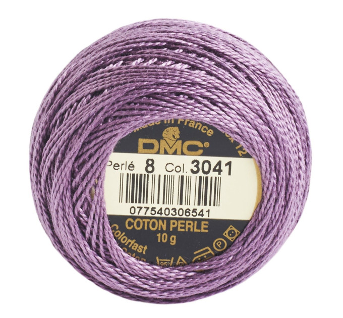 Нитки бавовняні для вишивання Dmc Pearl Cotton арт. 116/8 (дмс прел котон 8) 3041