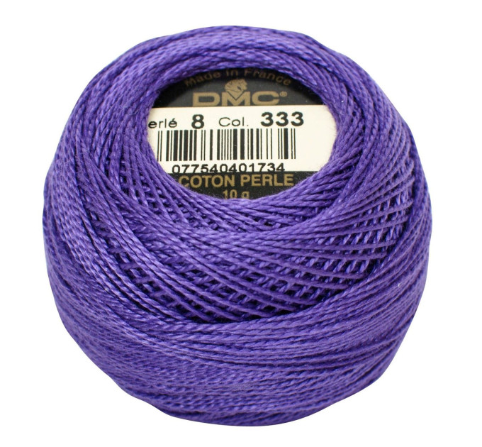 Нитки бавовняні для вишивання Dmc Pearl Cotton арт. 116/8 (дмс прел котон 8) 333