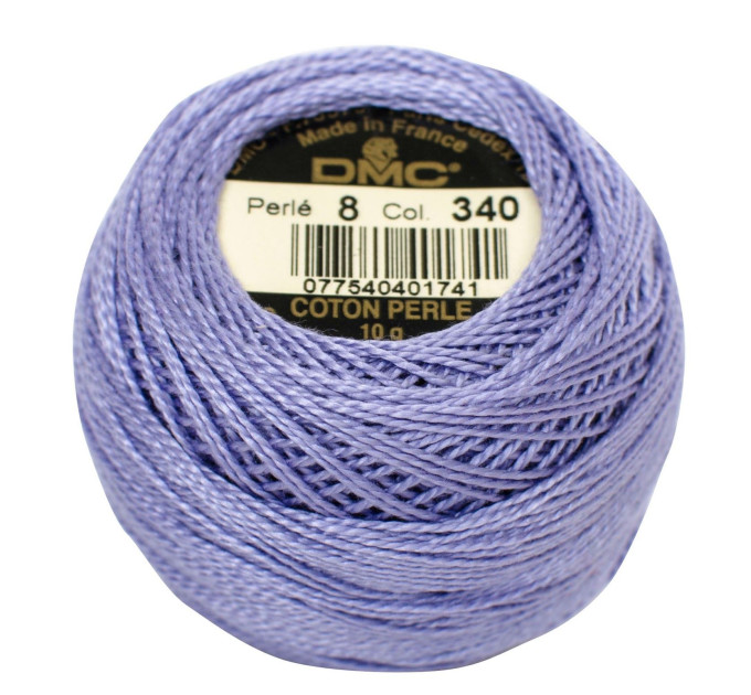 Нитки бавовняні для вишивання Dmc Pearl Cotton арт. 116/8 (дмс прел котон 8) 340