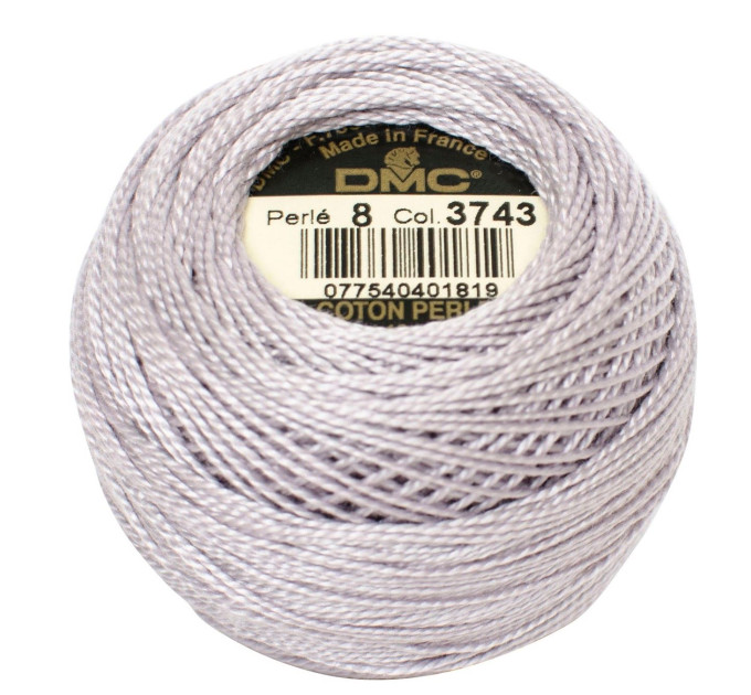 Нитки бавовняні для вишивання Dmc Pearl Cotton арт. 116/8 (дмс прел котон 8) 3743