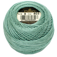 Нитки бавовняні для вишивання Dmc Pearl Cotton арт. 116/8 (дмс прел котон 8) 503