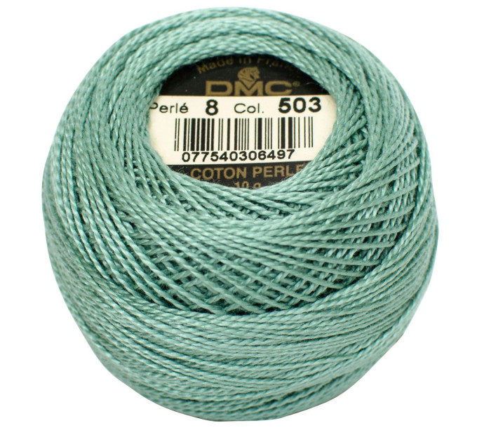 Нитки бавовняні для вишивання Dmc Pearl Cotton арт. 116/8 (дмс прел котон 8) 503