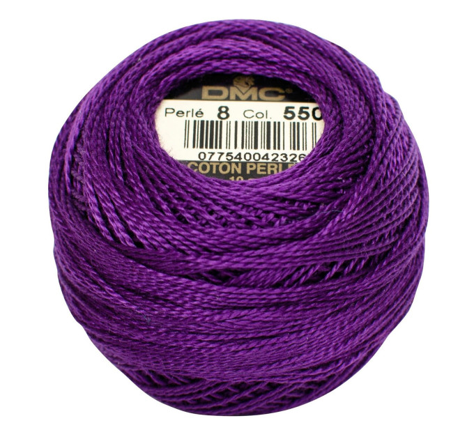Нитки бавовняні для вишивання Dmc Pearl Cotton арт. 116/8 (дмс прел котон 8) 550