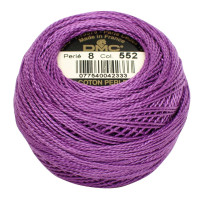 Нитки бавовняні для вишивання Dmc Pearl Cotton арт. 116/8 (дмс прел котон 8) 552