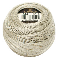 Нитки бавовняні для вишивання Dmc Pearl Cotton арт. 116/8 (дмс прел котон 8) 644