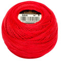 Нитки бавовняні для вишивання Dmc Pearl Cotton арт. 116/8 (дмс прел котон 8) 666