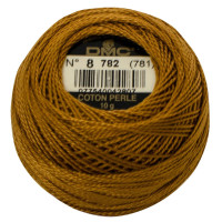 Нитки бавовняні для вишивання Dmc Pearl Cotton арт. 116/8 (дмс прел котон 8) 782