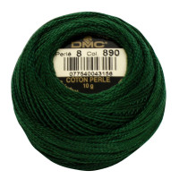 Нитки бавовняні для вишивання Dmc Pearl Cotton арт. 116/8 (дмс прел котон 8) 890
