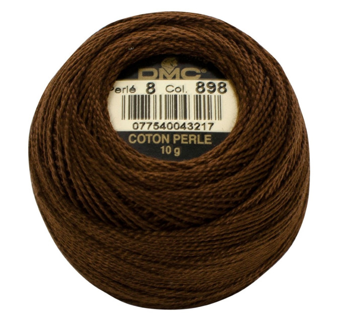 Нитки бавовняні для вишивання Dmc Pearl Cotton арт. 116/8 (дмс прел котон 8) 898