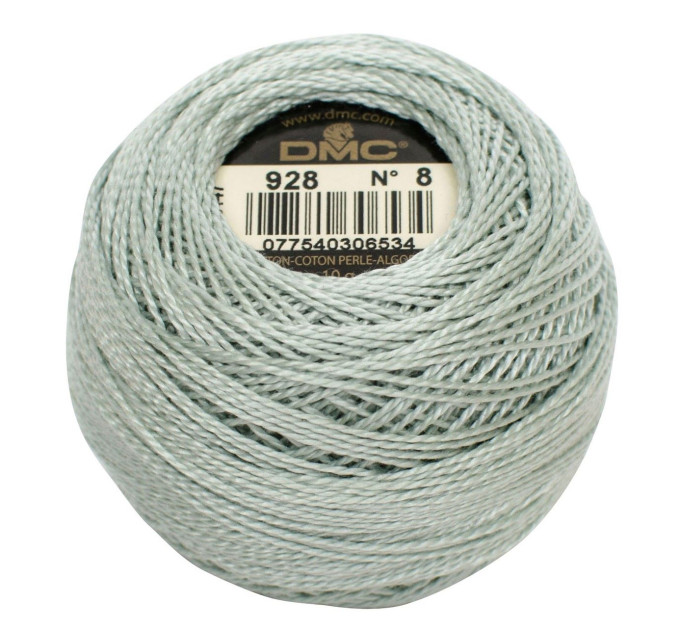 Нитки бавовняні для вишивання Dmc Pearl Cotton арт. 116/8 (дмс прел котон 8) 928