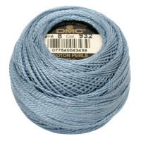 Нитки бавовняні для вишивання Dmc Pearl Cotton арт. 116/8 (дмс прел котон 8) 932