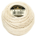 Нитки бавовняні для вишивання Dmc Pearl Cotton арт. 116/8 (дмс прел котон 8)  ecru