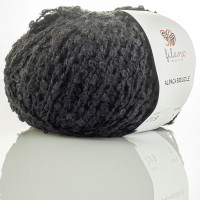 Пряжа букле Filamo Alpaca Boucle 209 чорний