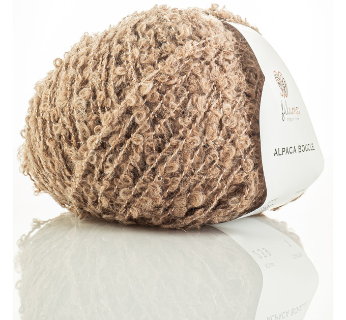 Пряжа букле Filamo Alpaca Boucle  239 моко