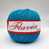 Пряжа Бавовняна Romanofir Flavia 0094 бірюза
