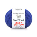 Пряжа Gazzal Baby Cotton | Газзал Бебі Коттон 3421 волошка