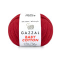 Пряжа Gazzal Baby Cotton | Газзал Бебі Коттон 3439 бордо