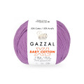 Пряжа Gazzal Baby Cotton XL | Газзал Бебі Коттон ХЛ 3414 ліловий
