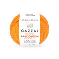 Пряжа Gazzal Baby Cotton XL | Газзал Бебі Коттон ХЛ 3416 оранж