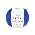 Пряжа Gazzal Baby Cotton XL | Газзал Бебі Коттон ХЛ 3421 електрик