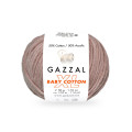 Пряжа Gazzal Baby Cotton XL | Газзал Бебі Коттон ХЛ 3434 мокко