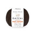 Пряжа Gazzal Baby Cotton XL | Газзал Бебі Коттон ХЛ 3436 шоколад