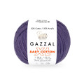 Пряжа Gazzal Baby Cotton XL | Газзал Бебі Коттон ХЛ 3440 фіолет