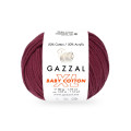 Пряжа Gazzal Baby Cotton XL | Газзал Бебі Коттон ХЛ 3442 вишня