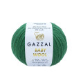 Пряжа Gazzal Baby Wool | Газзал Бебі Вул 814 смарагд