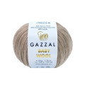 Пряжа Gazzal Baby Wool | Газзал Бебі Вул 835 мокко
