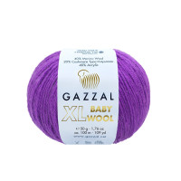 Пряжа Gazzal Baby Wool XL | Газзал Бебі Вул ХЛ 815 яскравий бузок
