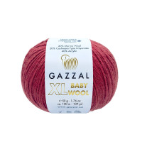 Пряжа Gazzal Baby Wool XL | Газзал Бебі Вул ХЛ 816 бордо