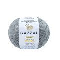 Пряжа Gazzal Baby Wool XL | Газзал Бебі Вул ХЛ 818 сірий