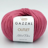 Пряжа Gazzal Wool Outlet | Газзал Вул Аутлет 175 малина