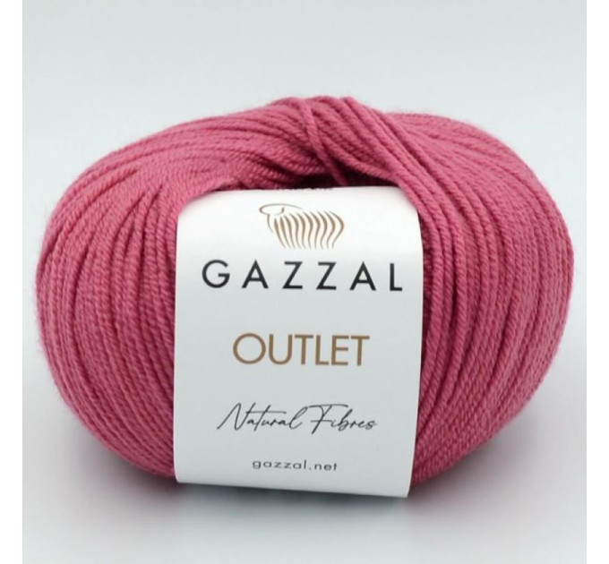 Пряжа Gazzal Wool Outlet | Газзал Вул Аутлет 175 малина