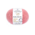 Пряжа Gazzal Super Kid Mohair/Газзал Супер Кід Мохер 64430 троянда