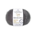 Пряжа Gazzal Super Kid Mohair/Газзал Супер Кід Мохер 64432 графіт